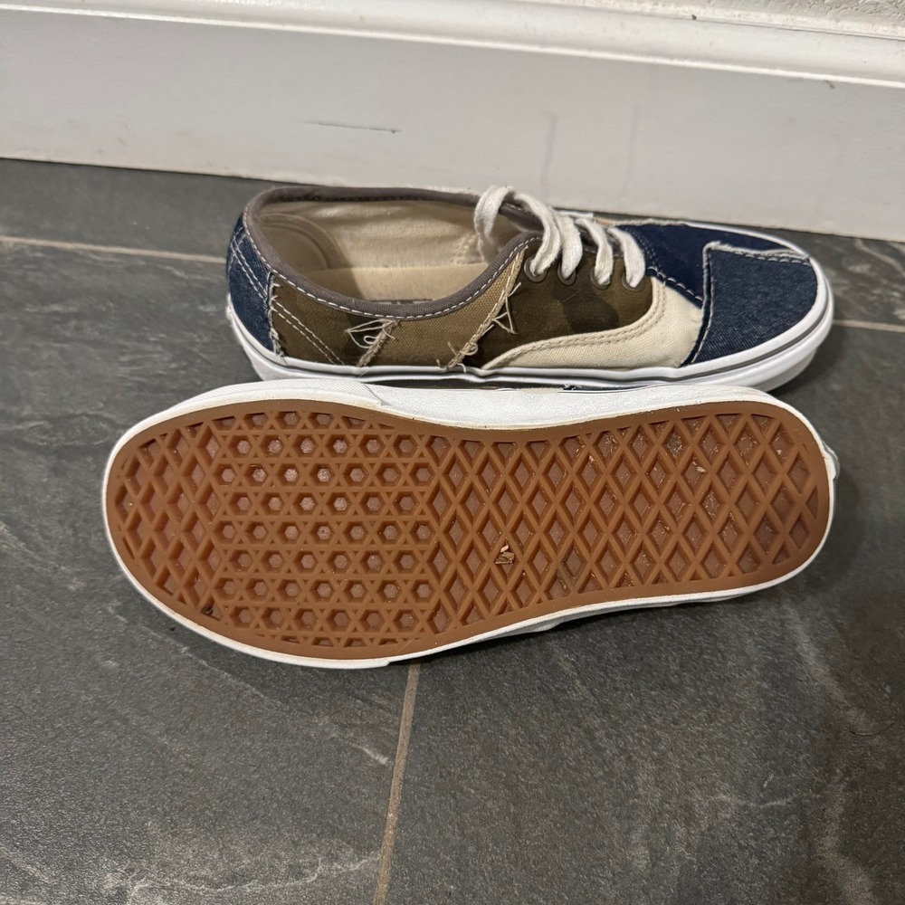 Vans Authentic Patchwork Low Top Sneakers Womens … - image 5